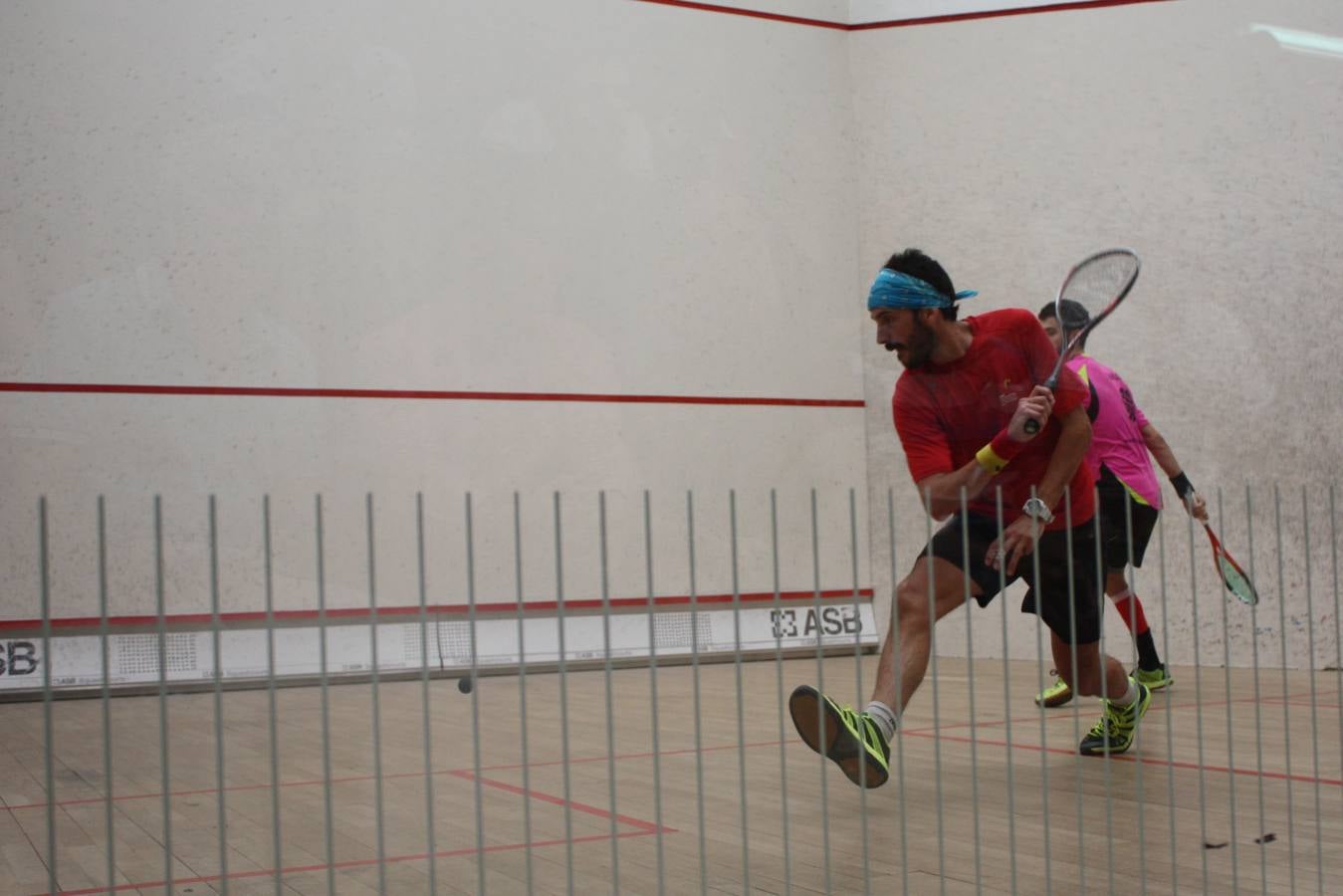 Álex Garbí, ganador del torneo de squash San Antolín 2014.