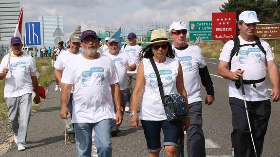 La 'Marcha Blanca' ya está llegando a Madrid.