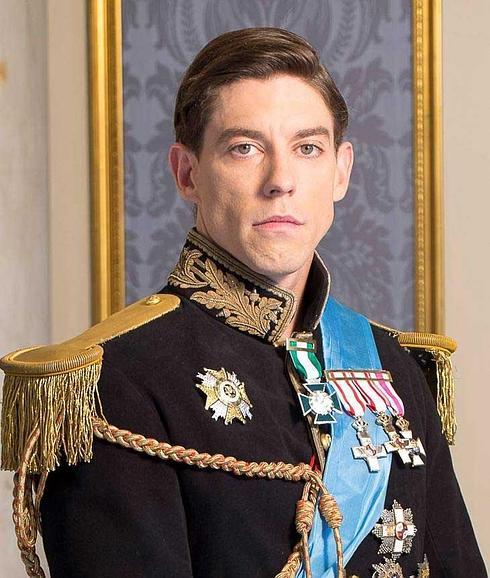 Adrián Lastra con las vestimentas de Berti. 