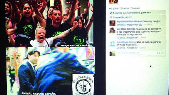 Pantallazo del Facebook del concejal de festejos de Tordesillas. 