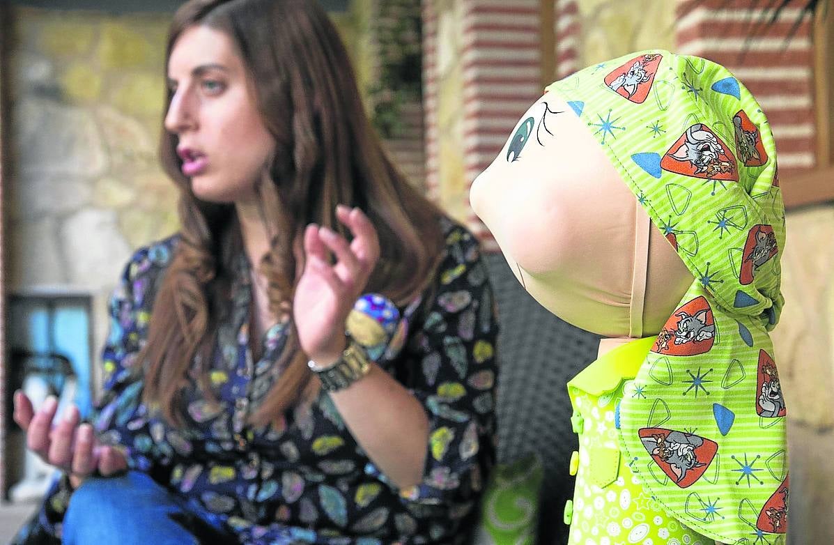 La psicóloga Leticia Falagán es desde hace cinco meses delegada de Kimo Kap en Salamanca. 