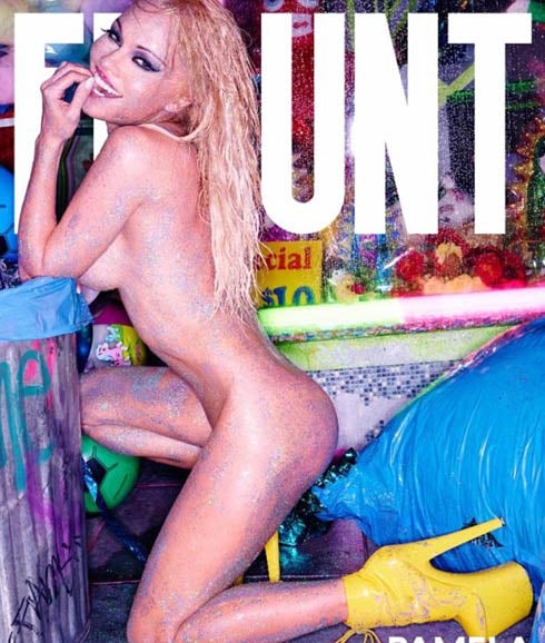 Portada de la revista 'Flaunt' con Pamela Anderson.