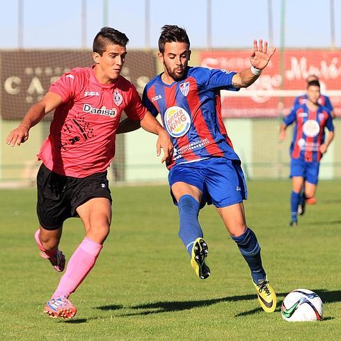 Kike, durante el último partido de Liga. 