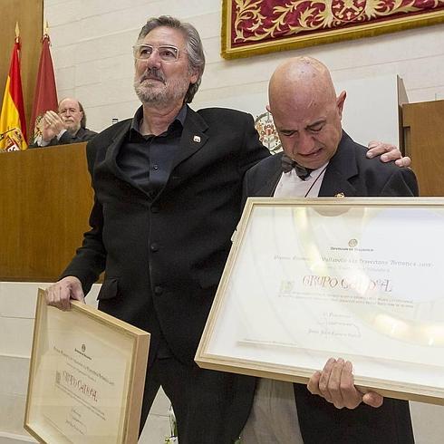 Candeal recibe el premio de Valladolid en homenaje a su defensa de la cultura