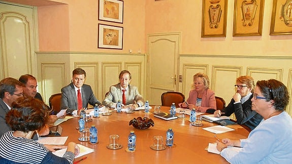 Reunión del Consorcio Vía Verde del Eresma. 