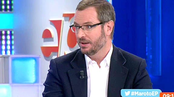 Maroto, en 'Espejo público'.