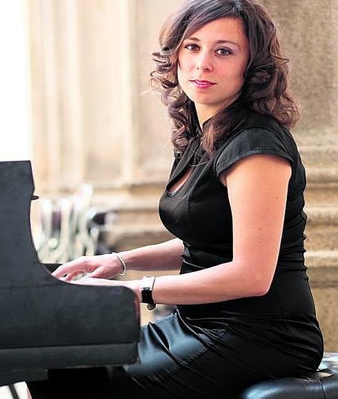 Irene Alfageme, pianista. 