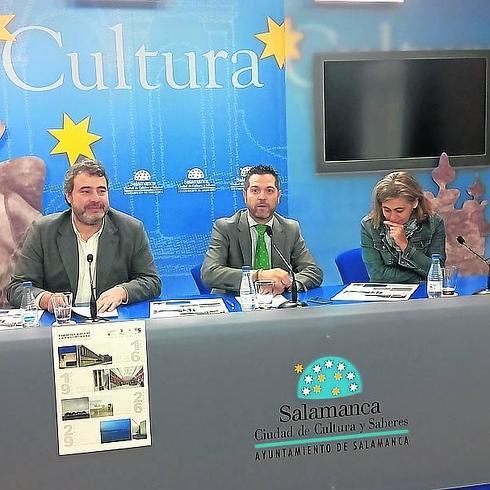 Ángel Herrero, Julio López y Cristina Pita. 