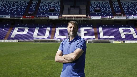 Carlos Suárez, presidente del Real Valladolid.