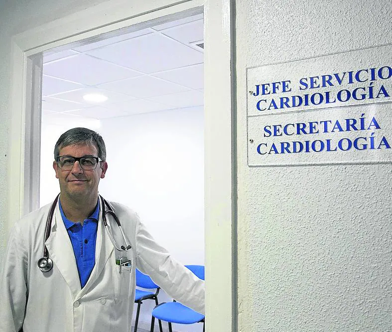 Pedro Luís Sánchez, jefe del servicio de cardiología del Clínico. 