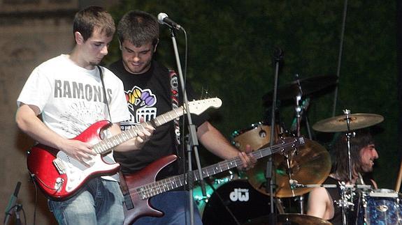Integrantes de Excómunion en un concierto anterior.