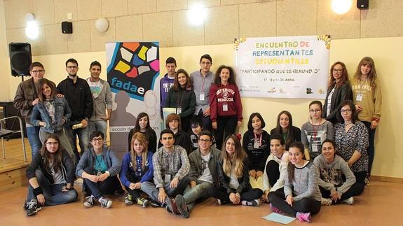 Encuentro de representantes estudiantiles ‘Participando que es gerundio’ en Valladolid. 