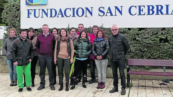 Participantes en los cursos de la Fundación San Cebrián.