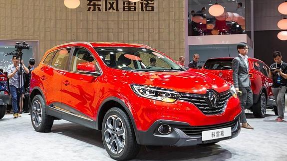 Salón del automóvil de Guangzhou 2015 donde Renault ha presentado su todoterreno Kadjar.