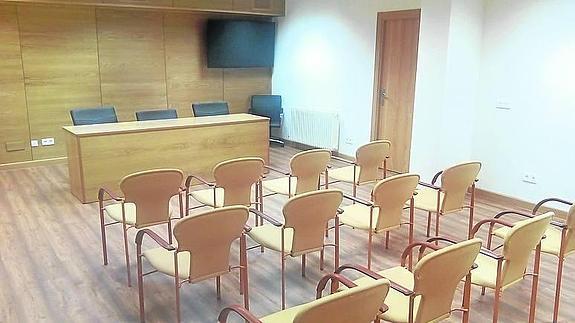 Nueva sala de prensa del Ayuntamiento.