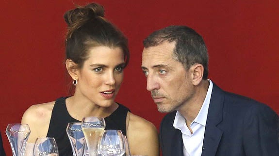 arlota Casiraghi y Gad Elmaleh