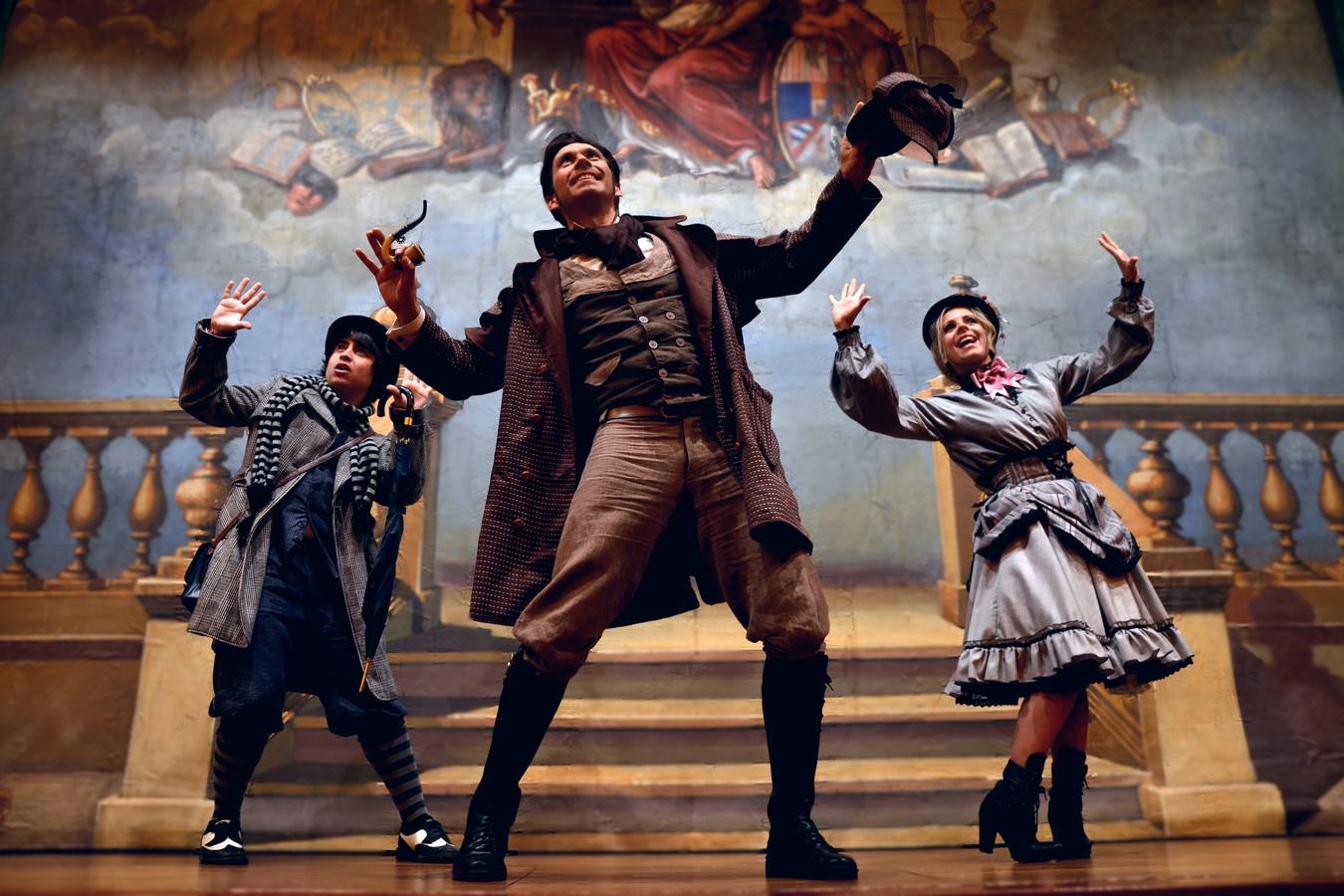 Una escena del musical, que podrá verse en Guardo.