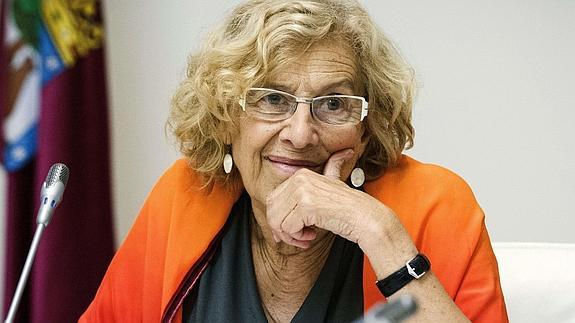 Manuela Carmena, alcaldesa de Madrid. 