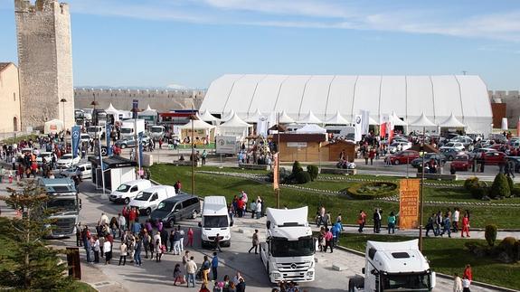 Edición anterior de la Feria Comarcal de Cuéllar. 