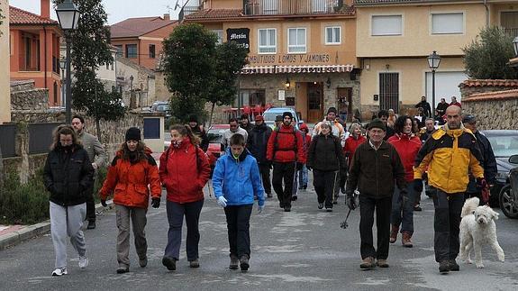 Participantes en la marcha de 2015.