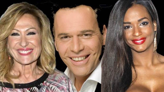 Rosa Benito, Carlos Lozano y Liz Emiliano.