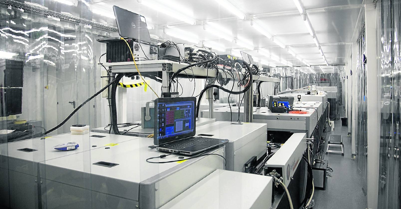 Interior del CLPU de la Universidad de Salamanca, en el campus de Villamayor.