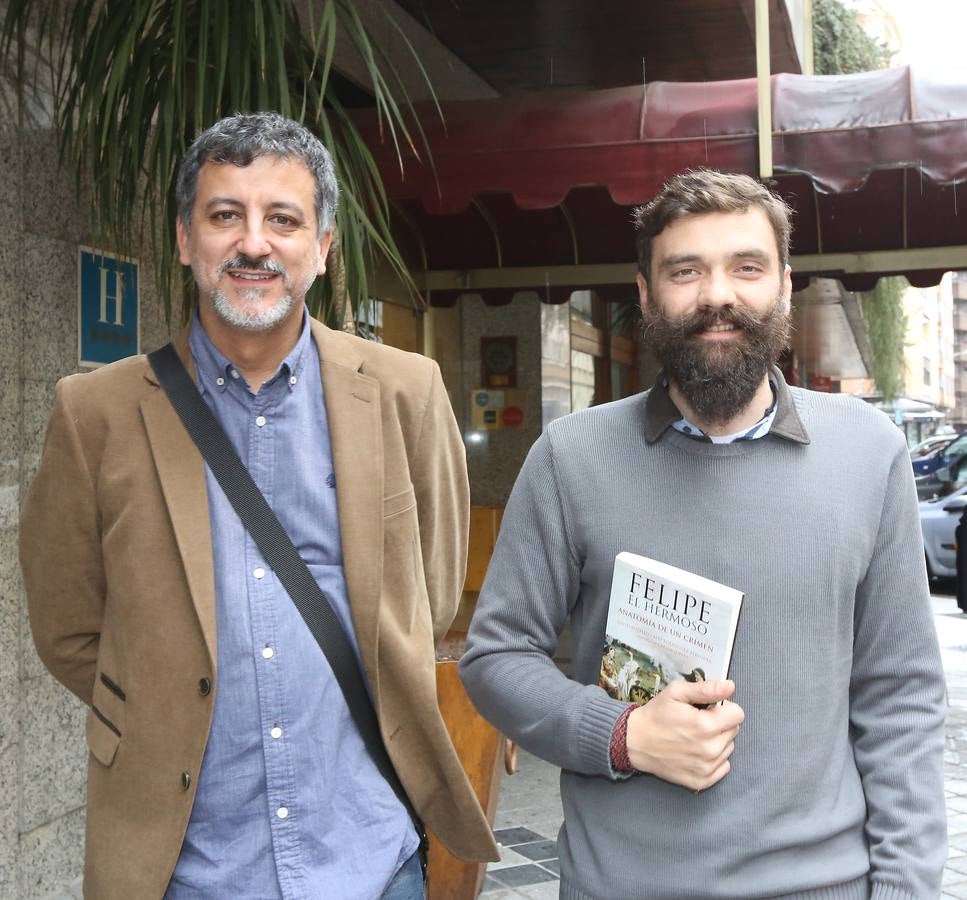 David Botello y May Rodríguez, autores de 'Felipe el Hermoso. Anatomía de un crimen', 