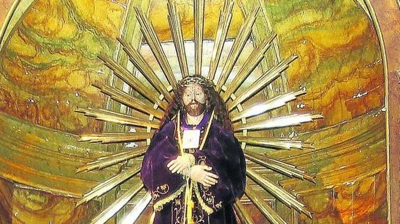 Imagen de Jesús de Medinaceli, que desfilará en andas en el Vía Crucis del 13 de febrero, que abrirá la Cuaresma.