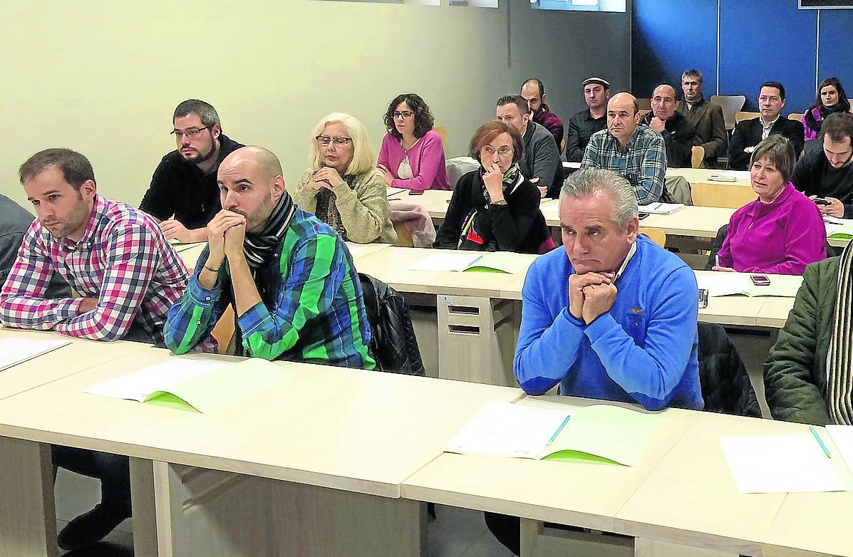 Un momento de la asamblea de Alimentos de Segovia.