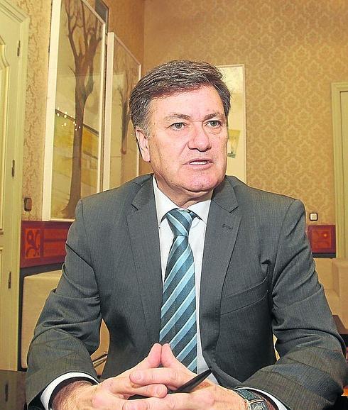 El presidente de la Diputación, Francisco Vázquez. 