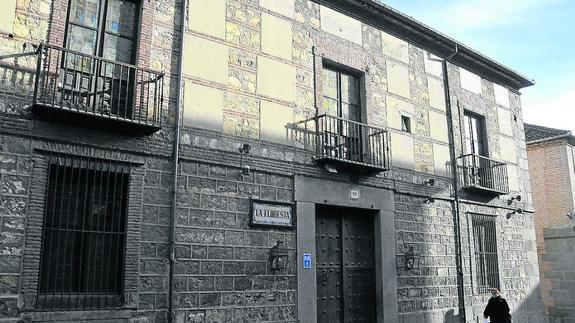 Fachada del Palacio de la Floresta, inmueble pretendido por la Diputación. 