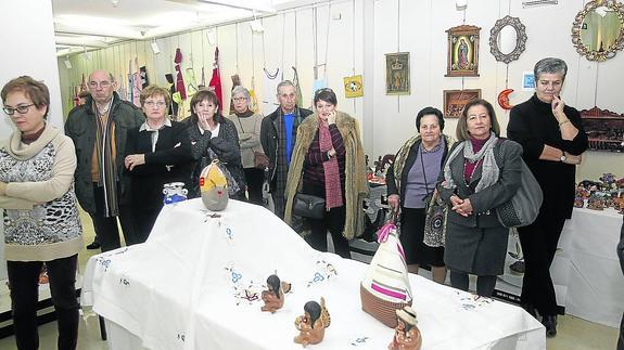 Exposición de Manos Unidas.