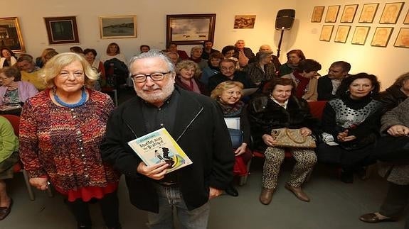 José Ramón Pardo, durante la presentación de su libro en Gijón.