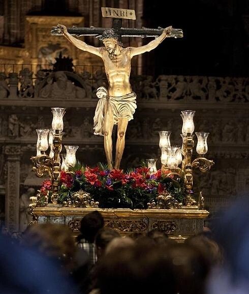 Vía Crucis con la imagen del Cristo de los Ajusticiados.