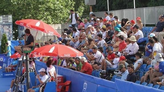 Aspecto de las gradas en una anterior edición.