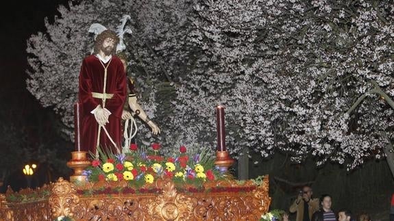 Procesion de Nuestro Padre Jesús de la Sentencia.