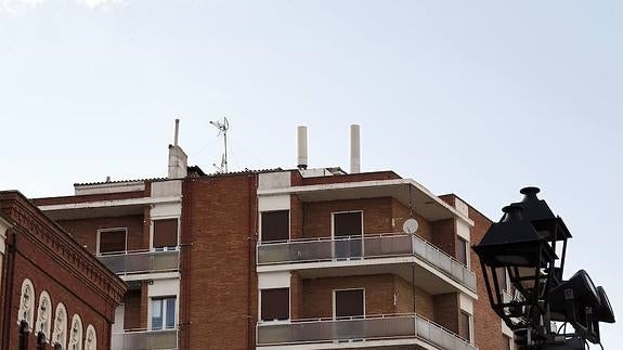 Antenas de telefonía de Salvino Sierra.
