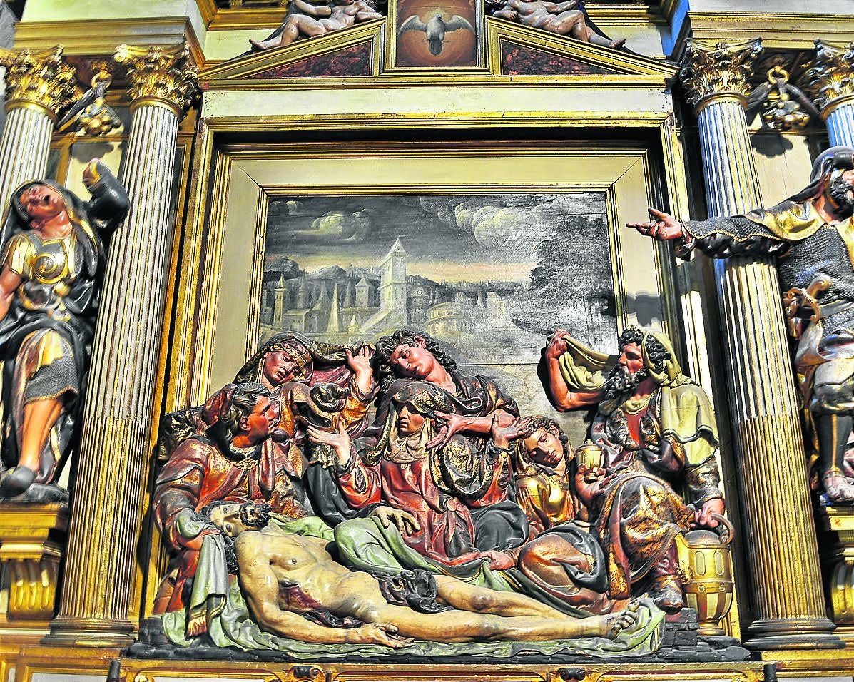 Relieve del retablo de Juan de Juni. 