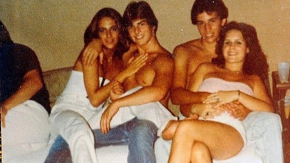 Tom Cruise con Diane Cox. 