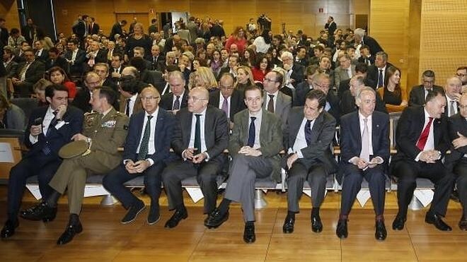 Público asistente a los premios 'Castilla y León Emprende'.