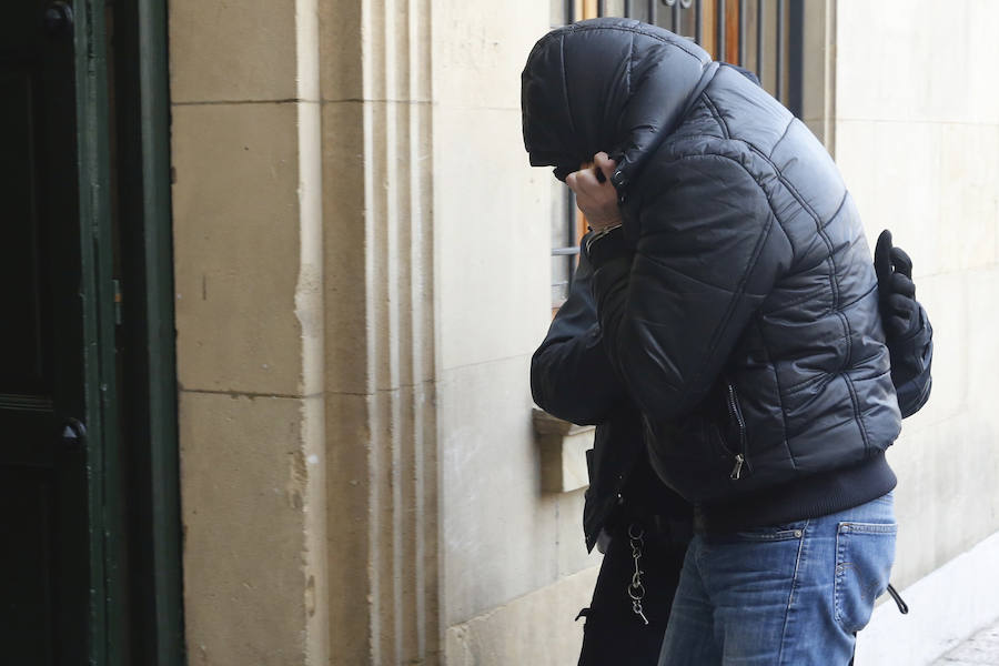 Rafael Prado, durante la celebración del juicio en la Audiencia Provincial de León.