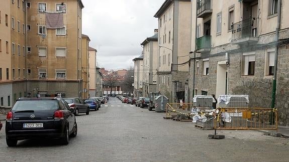 Calle de París, en el barrio de San José. 