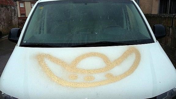 La tensión crece con nuevas pintadas en una furgoneta