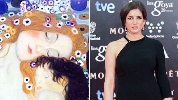 Lucía Jiménez, madre por tercera vez