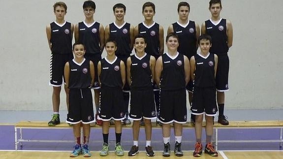 Equipo infantil del Ciudad de Valladolid.