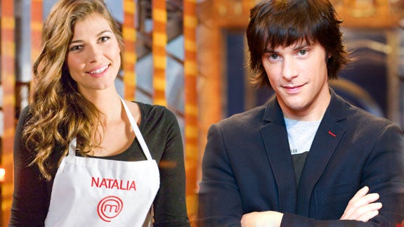 Jordi Cruz 'tontea' con Natalia, una concursante de 'Masterchef'