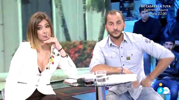 Sandra Barneda y Antonio Tejado. 