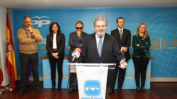 Presentación de los candidatos del PP en las pasadas elecciones.