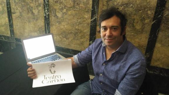 Alain Cornejo, director del Teatro Carrión. 