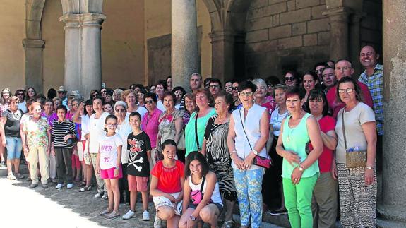 Algunos de los asistentes a la jornada de convivencia.